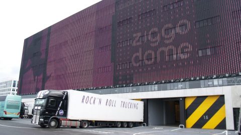 Ziggo Dome - Schallschutztore Theatre Schallschutz, Ziggo Dome, Tore, Sektionaltor, Akustike, Schalldämmende Tore