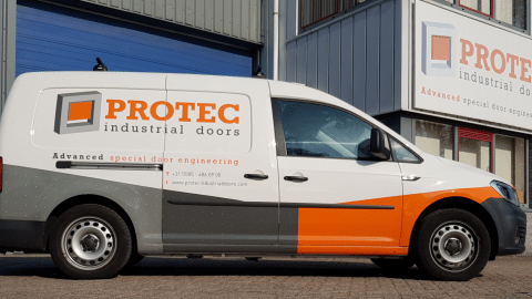 Protec Industrial Doors - VW Caddy Erneuerung, Mobilität, support, Protec Industrial Doors, Sektionaltor